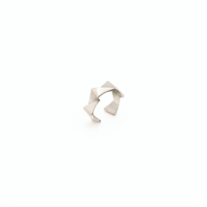 Faux piercing ROKU en argent massif 925 (0,8g) de la collection KAMI